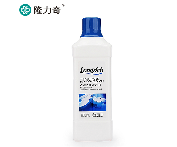 隆力奇浓缩浴室清洁剂 清洗地板浴缸瓷砖马桶洗漱台去油污渍1.1L